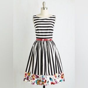 Modcloth Miss Mix It Dress